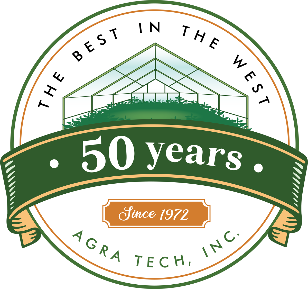 Agra Tech 50 years anniversary | Commercial Greenhouse Manufacturer