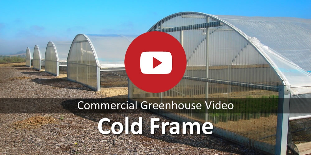 Commercial Greenhouse Cold Frame 