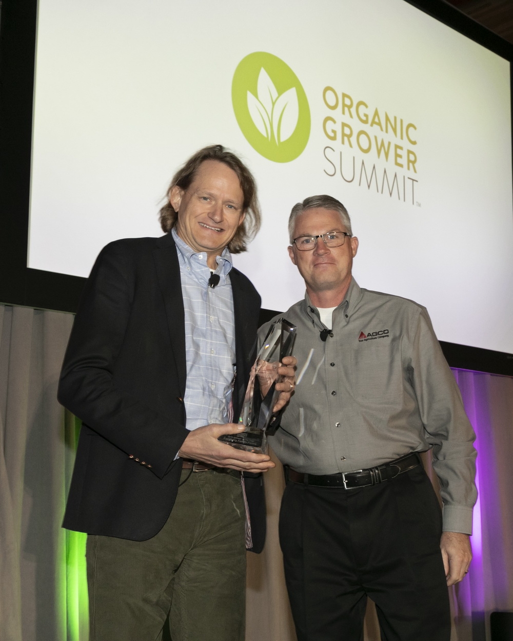 Lundberg Family Farms receiving the award